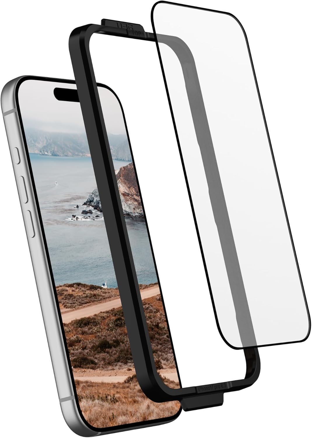 URBAN ARMOR GEAR UAG Designed for iPhone 17 Pro Screen Protector 6.3" Glass Shield - Anti-fingerprint HD Clarity Shatter Proof Tempered Glass