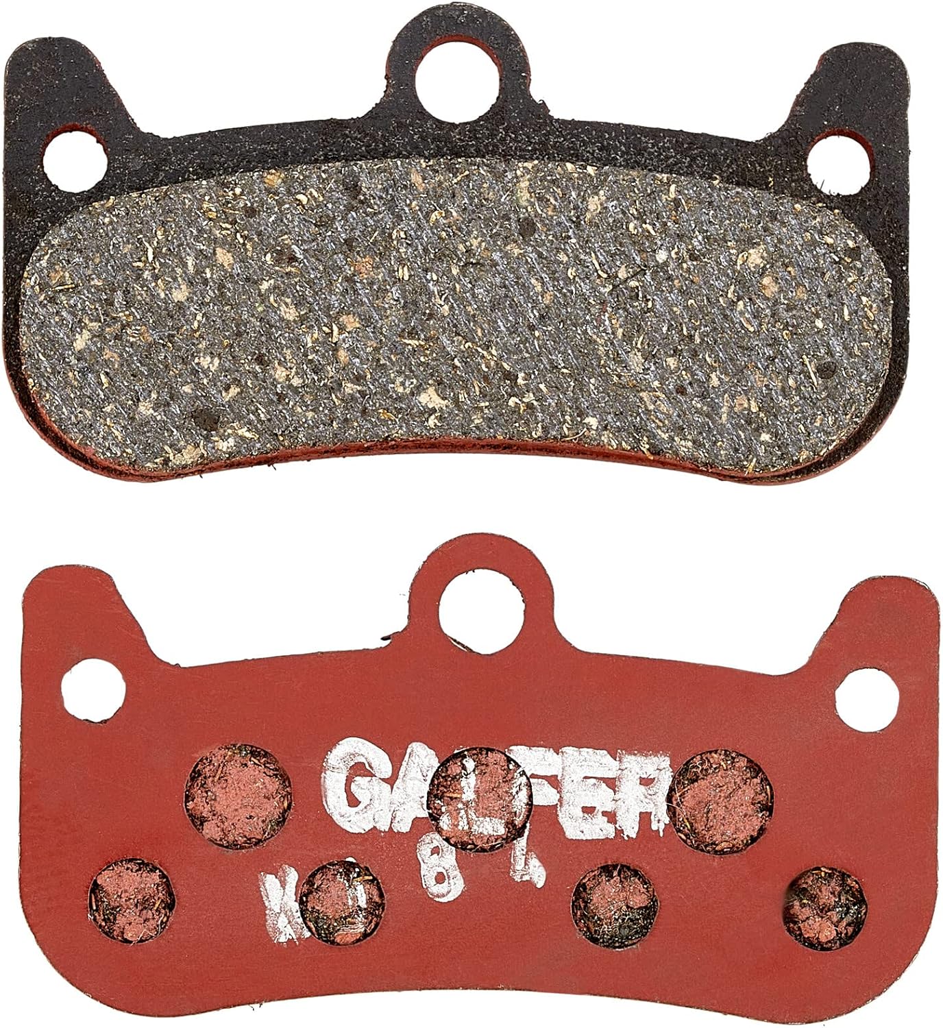 Galfer Formula Cura 4 Advanced Bicycle Brake Pads G1851 Adult Unisex, Red, One Size