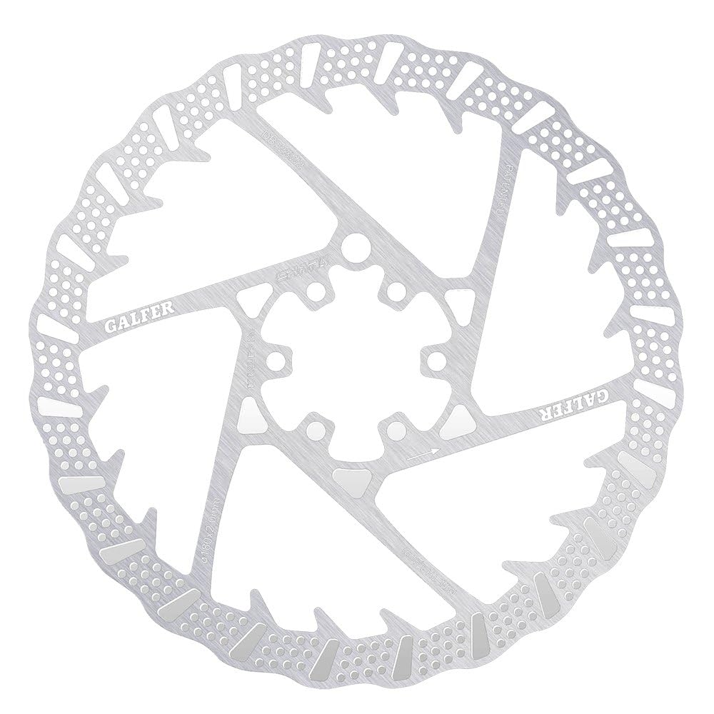 Galfer Shark Disc Rotors 2mm Thick 180mm, Plain