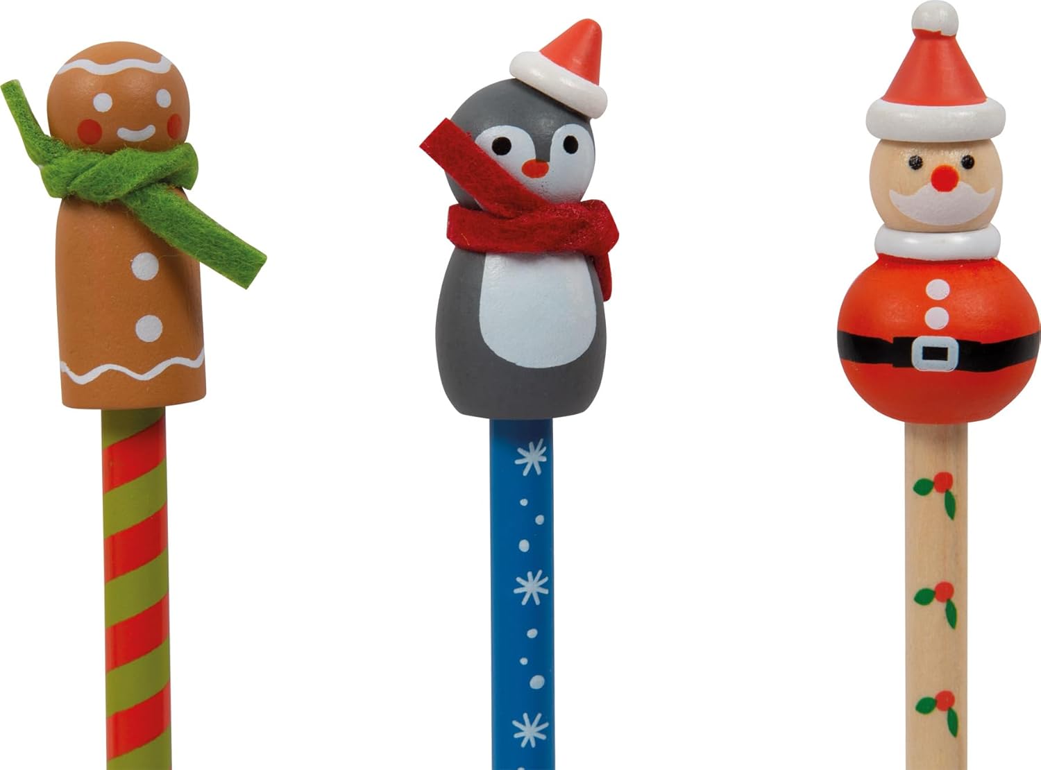 Small Foot - Small Foot - Kerstpotloden Set 6dlg.