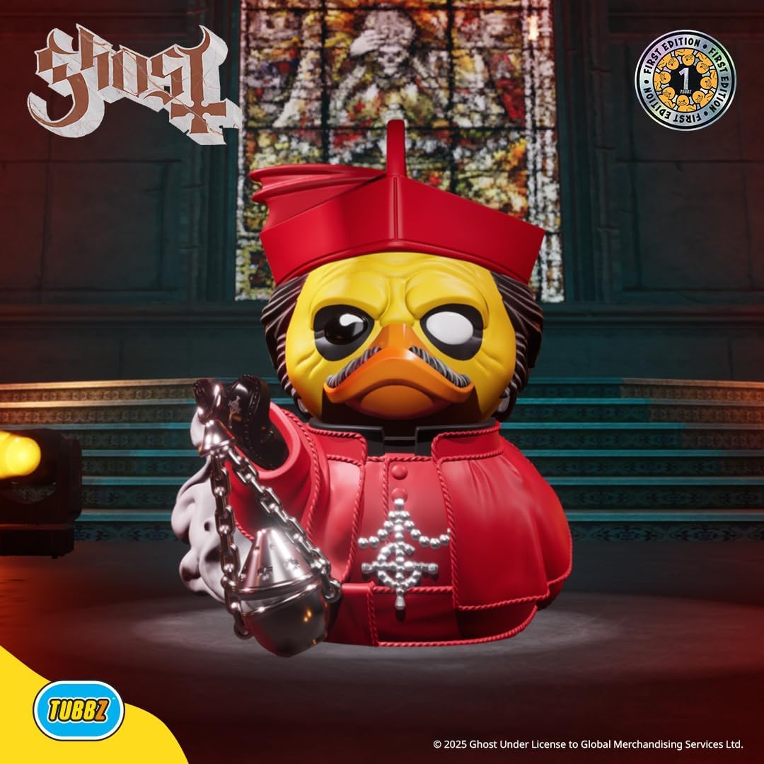 TUBBZ Prima Edizione: Ghost - Cardinal Copia Anatra Cosplay In Vinile da Collezione