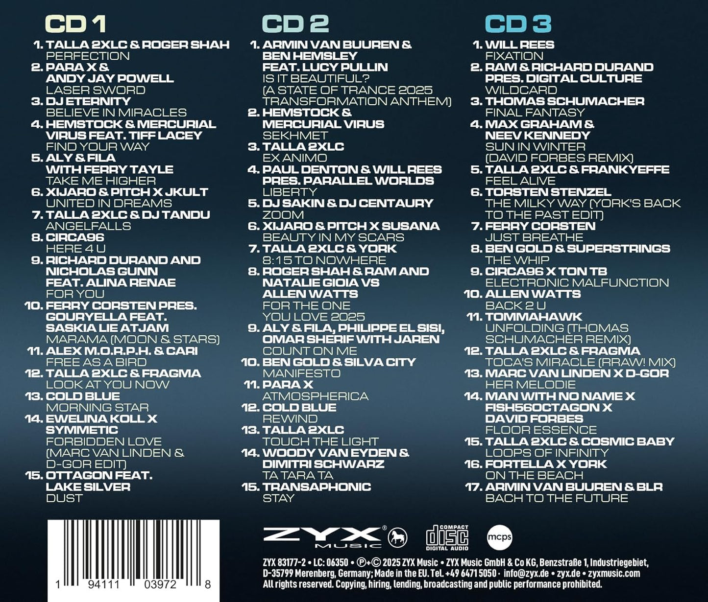 Talla 2xlc Pres. Trance Forever