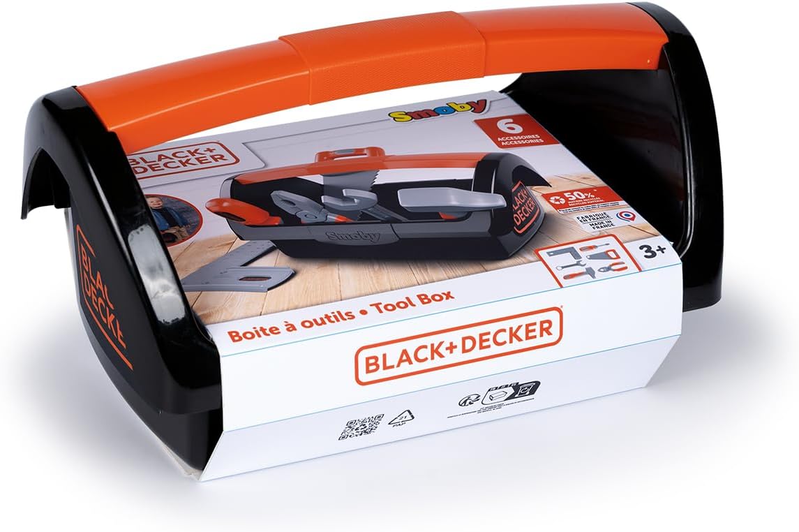 Smoby - Smoby Black & Decker Gereedschapskist - 7dlg.