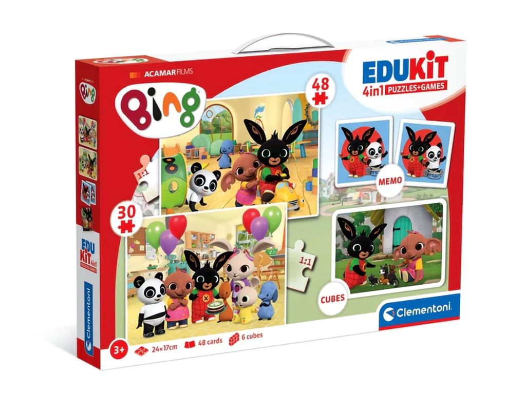 Clementoni - Clementoni Edukit 4in1 Bing
