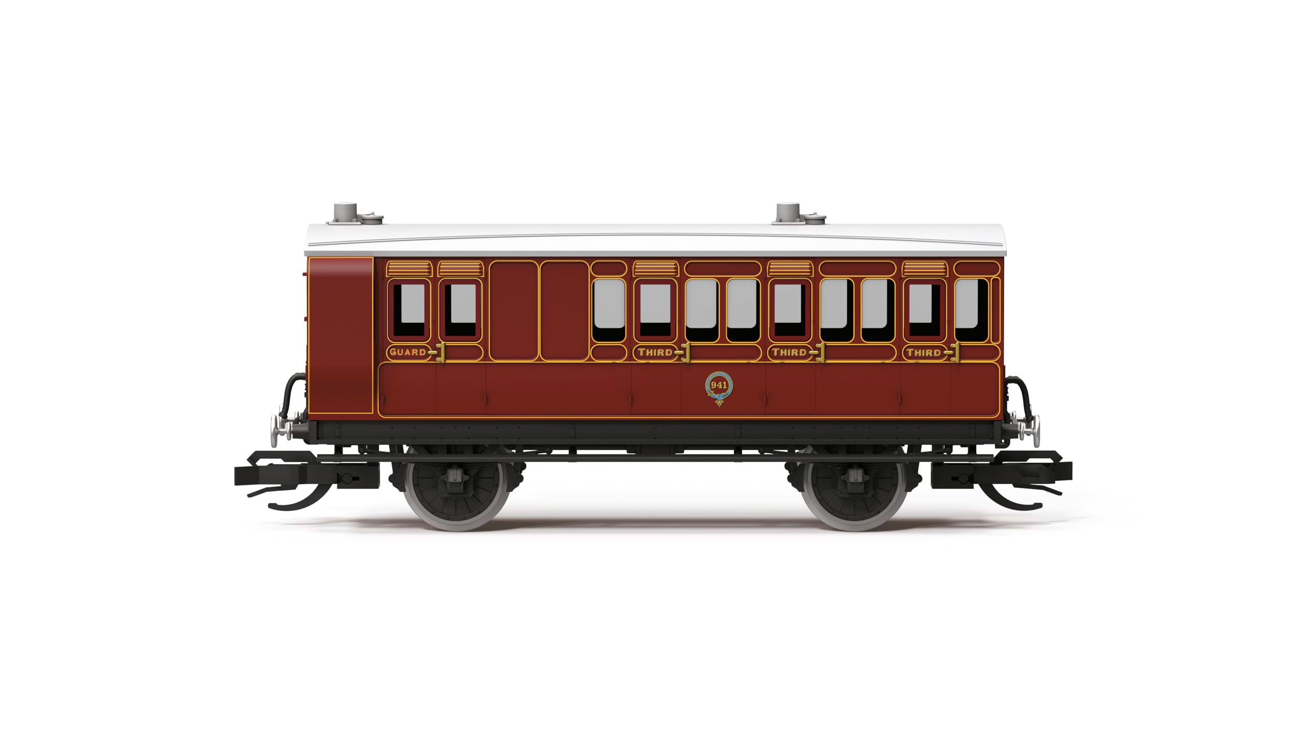 Hornby TT TT4057 LB&SCR 4 Wheel Coach 3rd Class Brake
