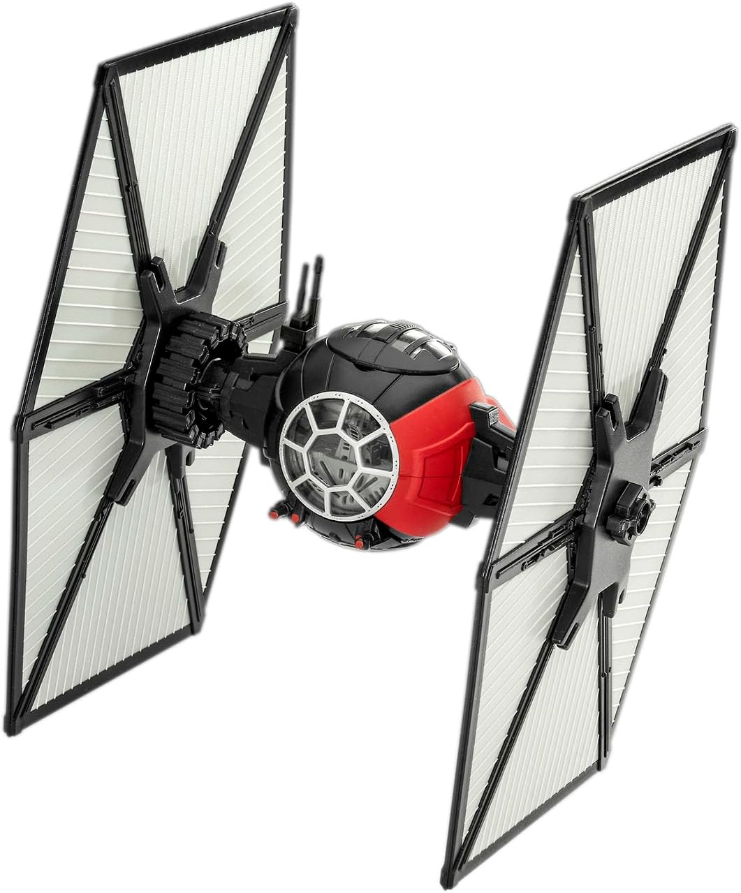 Revell 06565 Build & Play: Star Wars First Order Special Forces TIE Fighter - With Authentic Lights & Sounds - 1:51 Scale Unbuilt Pre-coloured Click-Together Toy - 18 Parts - From 6 Years+
