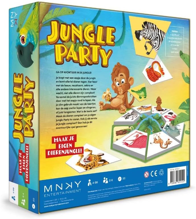 Jungle Party - Bordspel. 4+