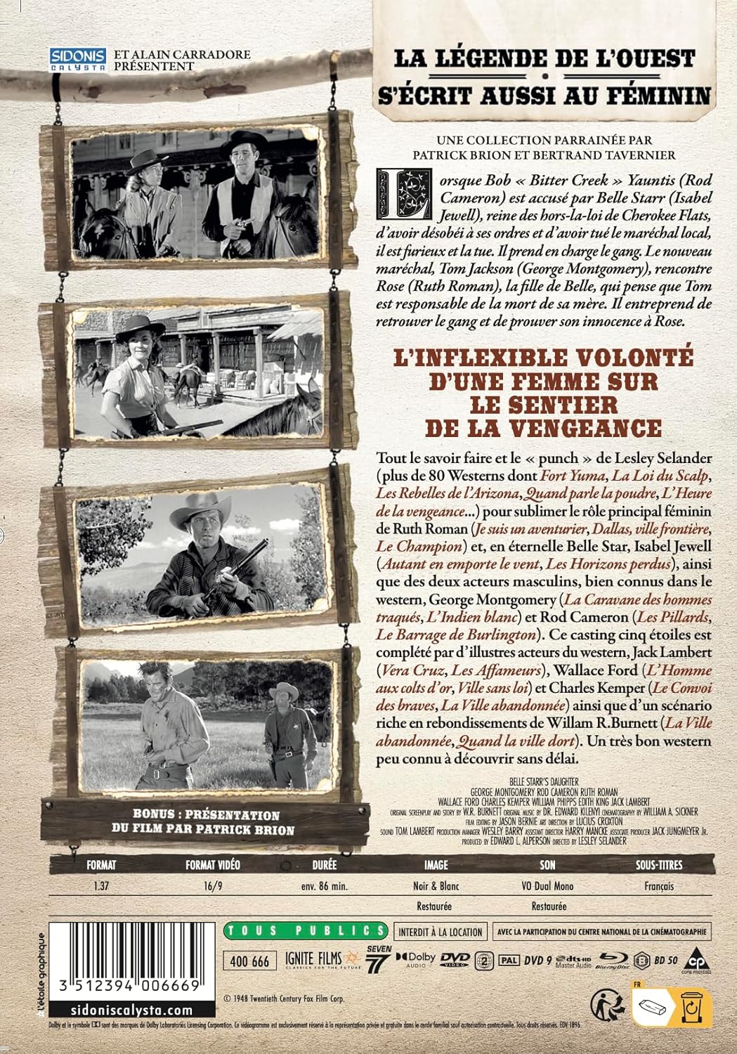 La fille de belle starr