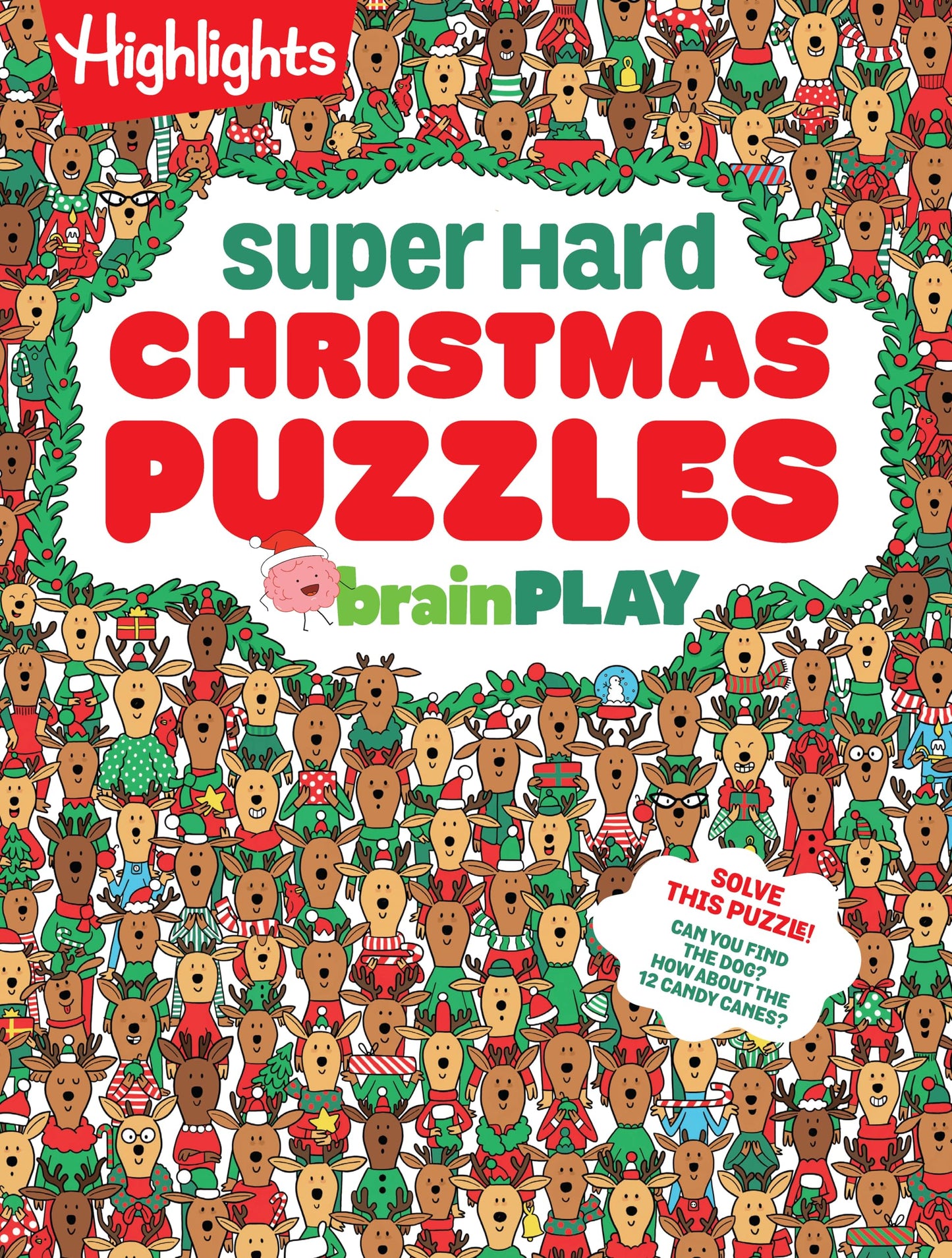 Brainplay Super Hard Christmas Puzzles (Brainplay Puzzle Books