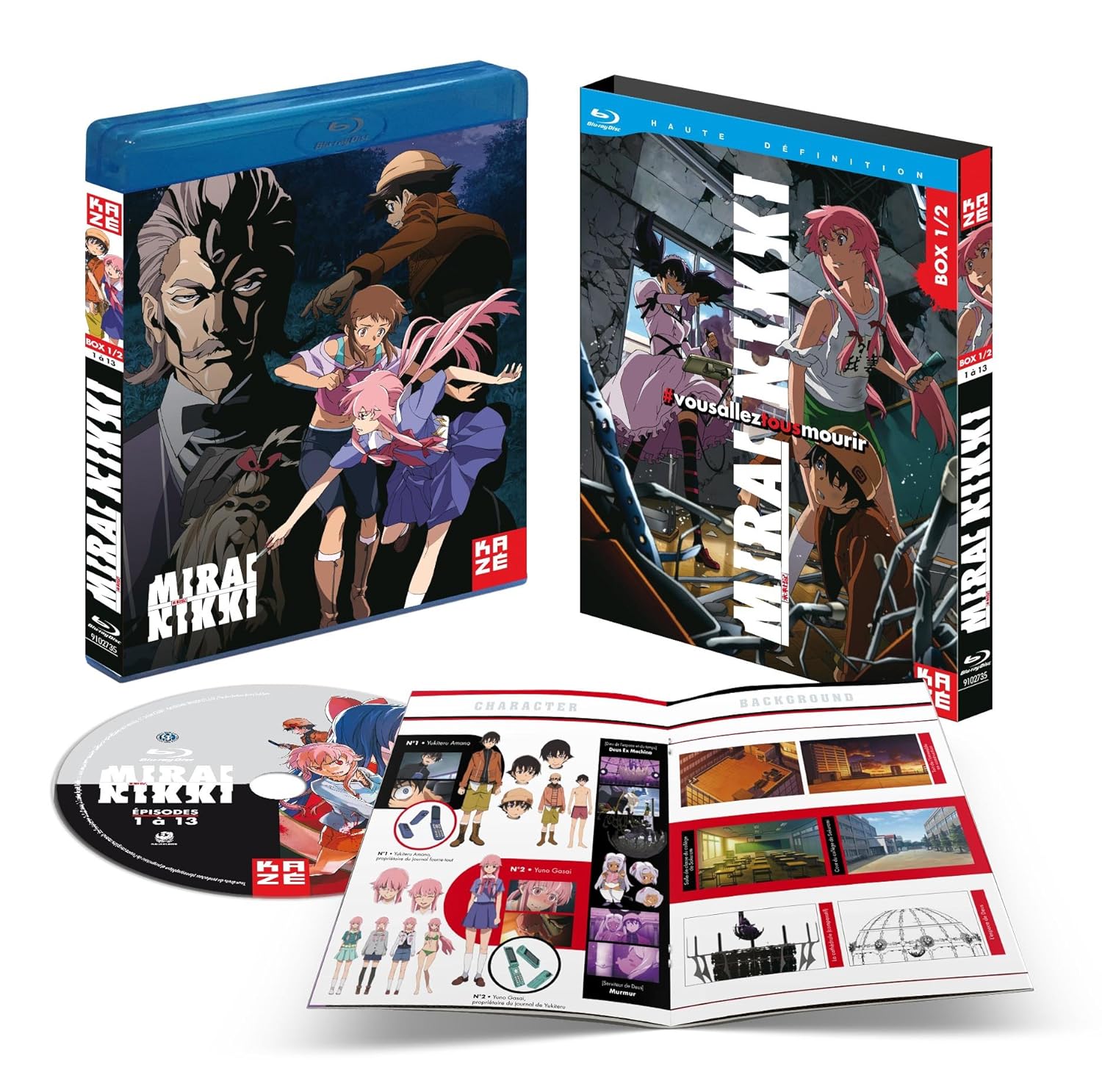 Mirai Nikki - The Future Diary - Vol. 1/2