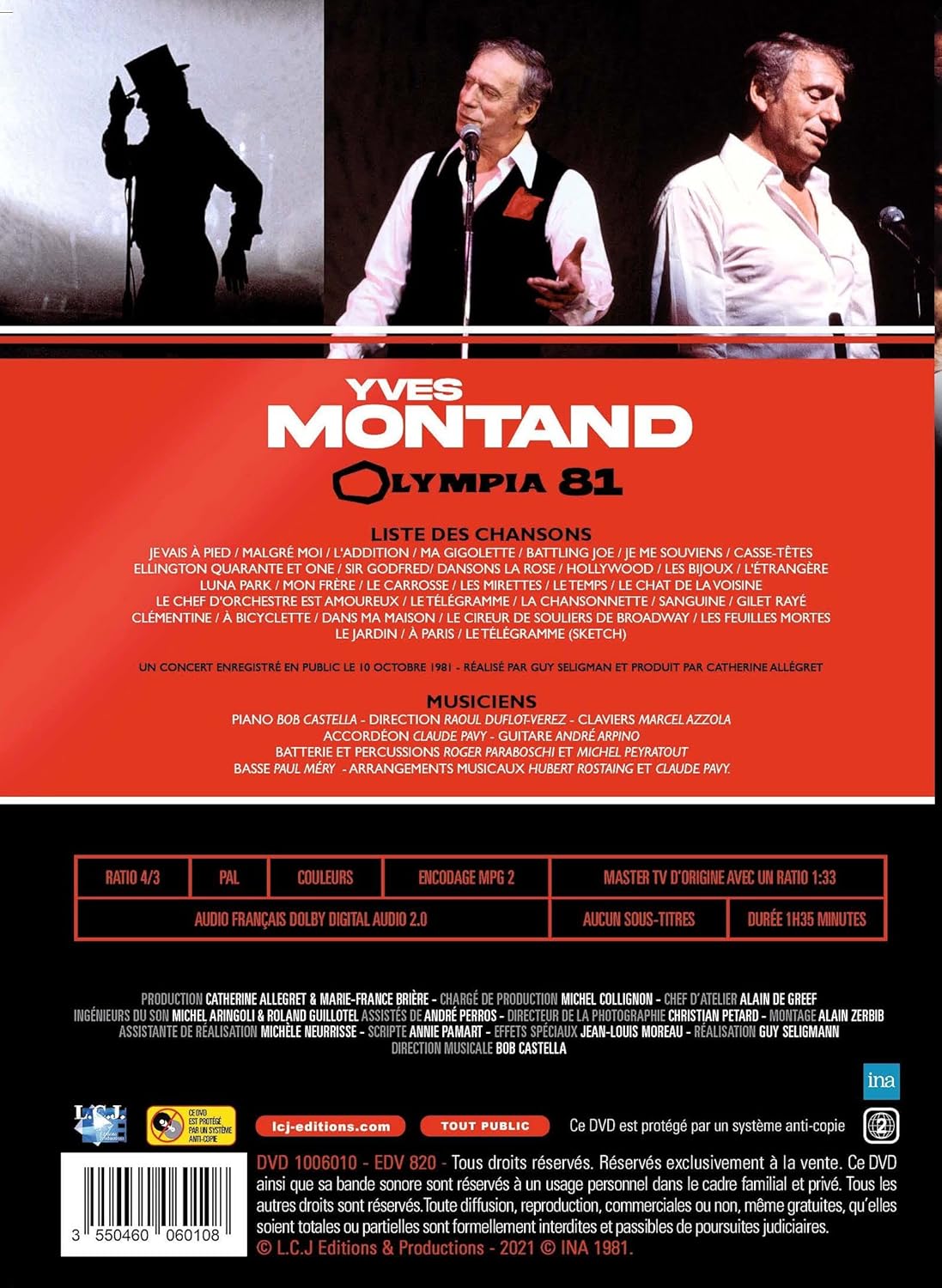 Yves montand - olympia 1981