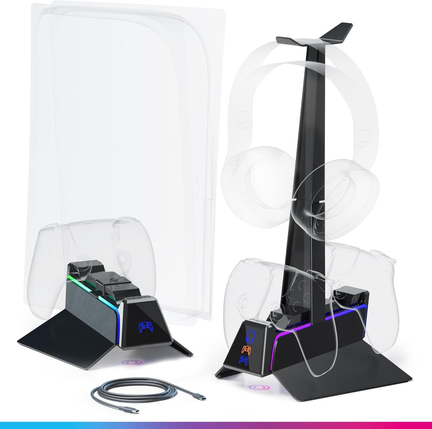 Oniverse Ps5 Fast Charging Station - Black