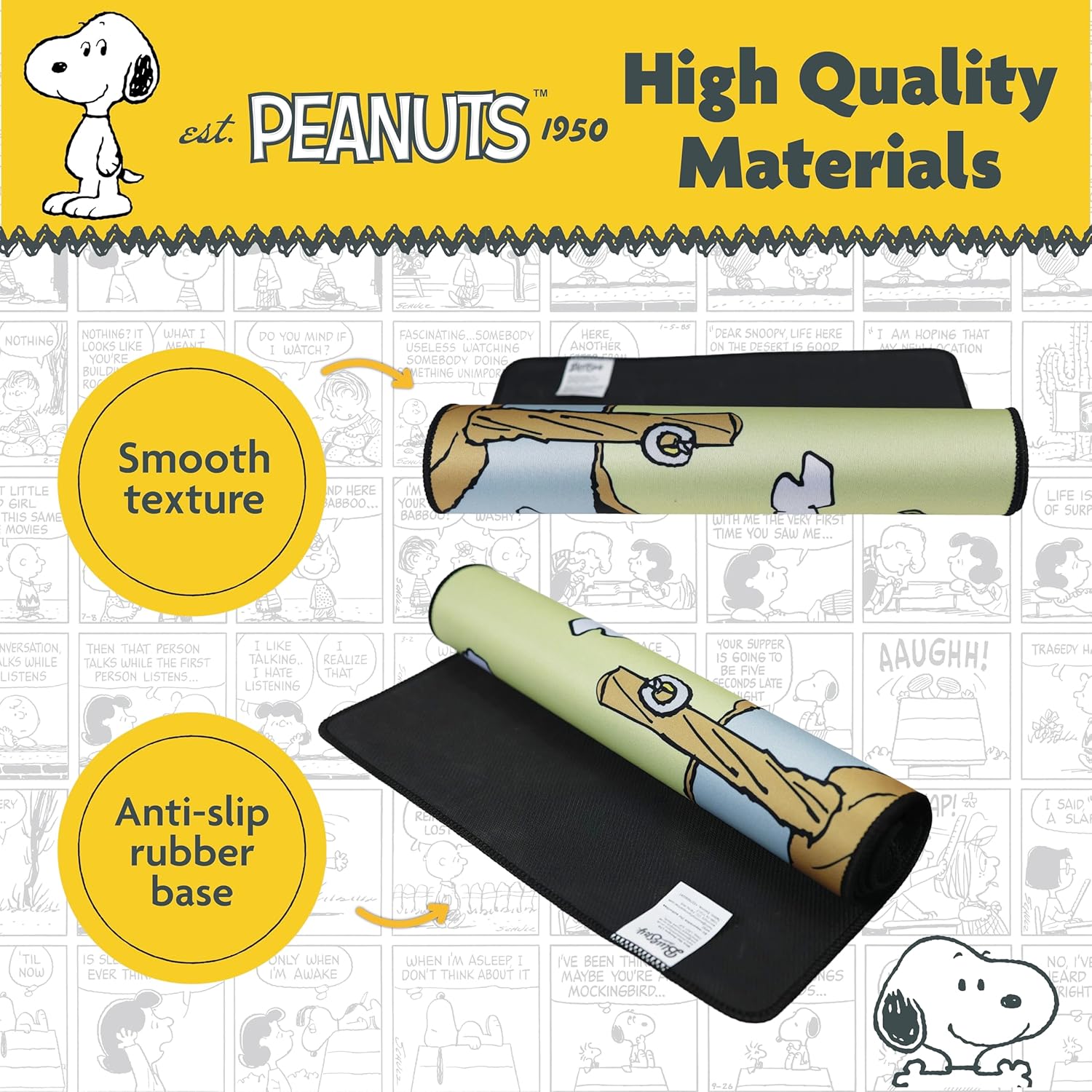 Blue Sky Studios Snoopy - Tapis de Souris XXL