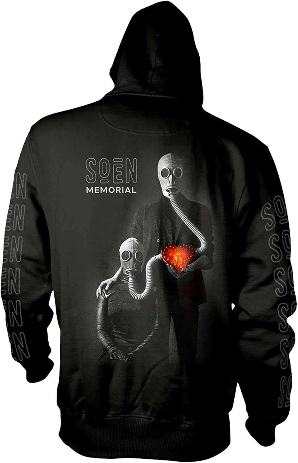 Soen Unisex Adult Memorial Hoodie (XXL) (Black