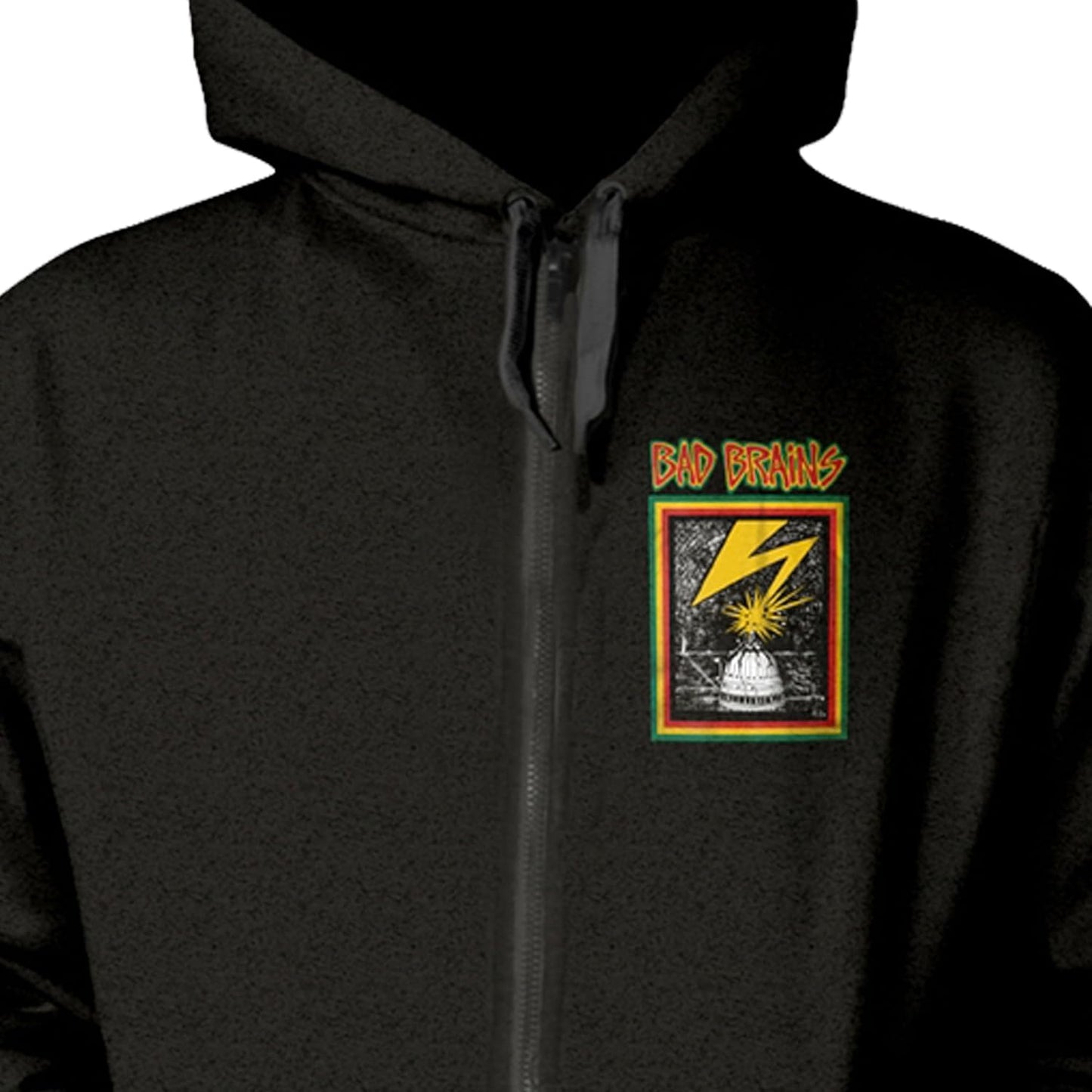 Plastic Head Bad Brains 'BB' (Black) Zip Up Hoodie
