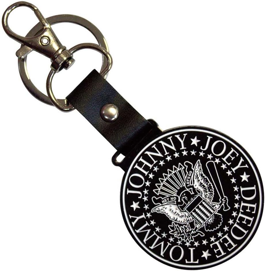 Rock Off officially licensed products Ramones Presidential Seal Emblem Keychain Keychain One Size