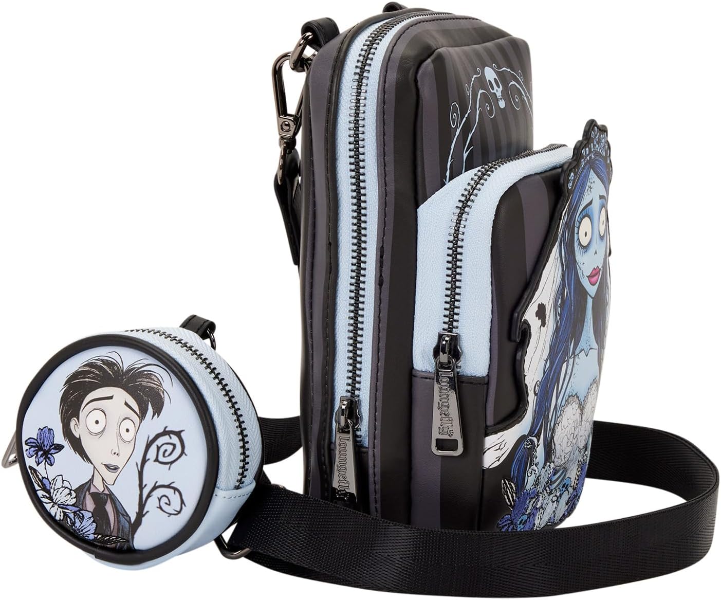 Loungefly Warner Bros Corpse Bride Crossbody Sling Bag