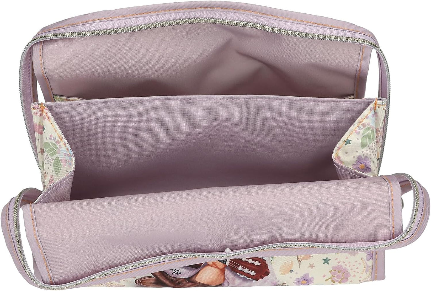 Topmodel - Multi Use Bag Cowgirl - Cream-Colored With Pale Purple Accents