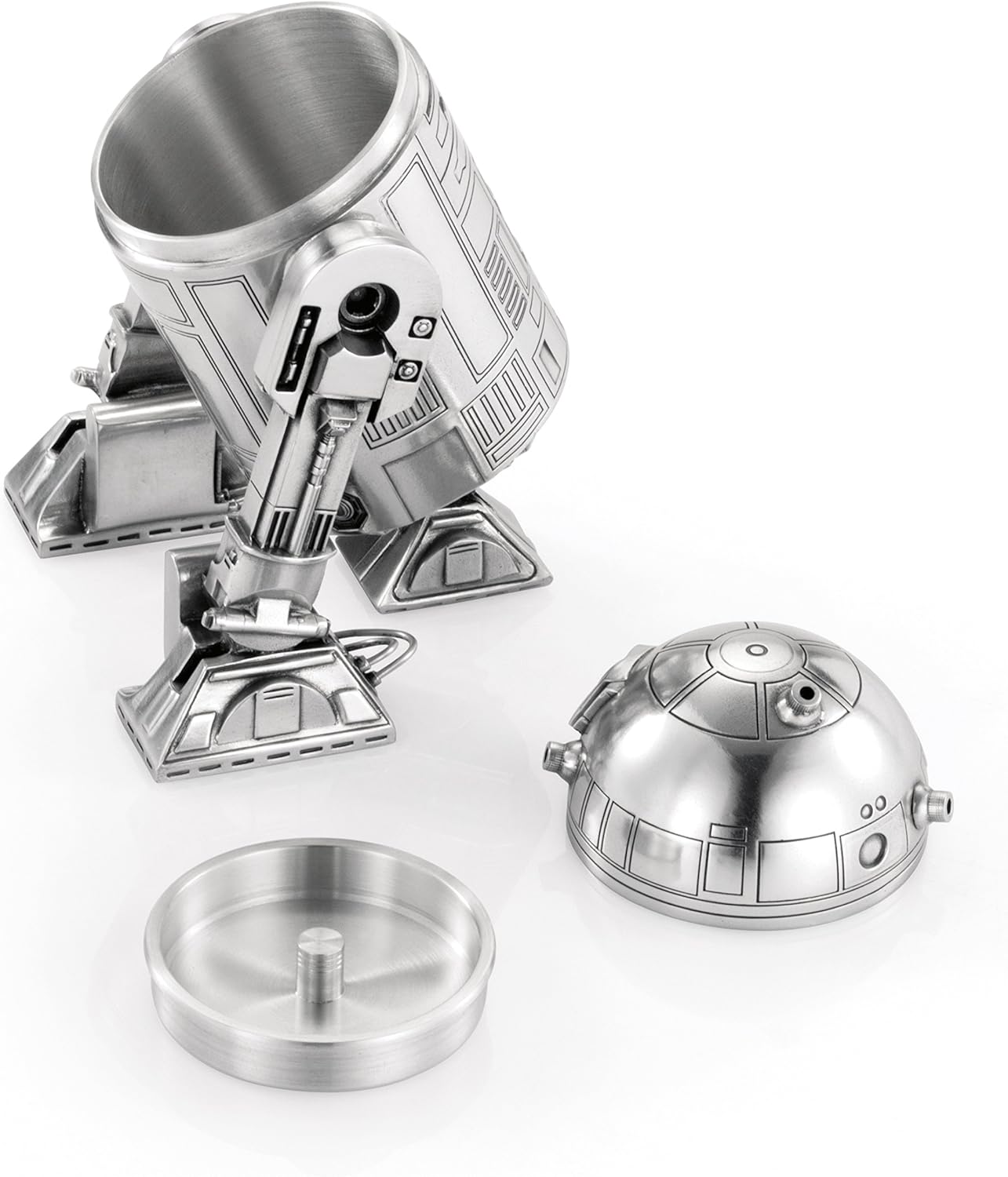 Royal Selangor Hand Finished Star Wars Collection Pewter R2D2 Canister