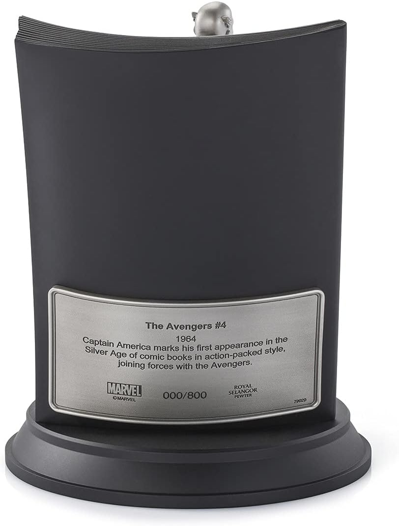 Royal Selangor Hand Finished Marvel Collection Pewter Limited Edition Captain America The Avengers #4