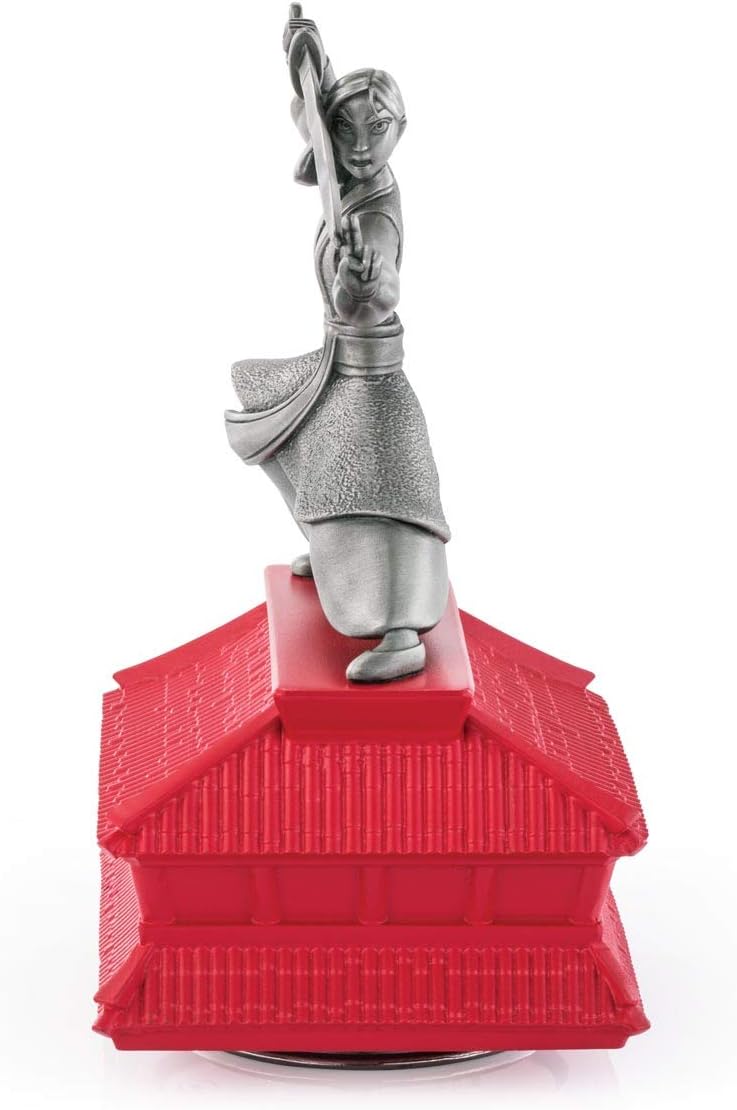 Royal Selangor Hand Finished Disney Music Carousel Collection Pewter Mulan Music Carousel