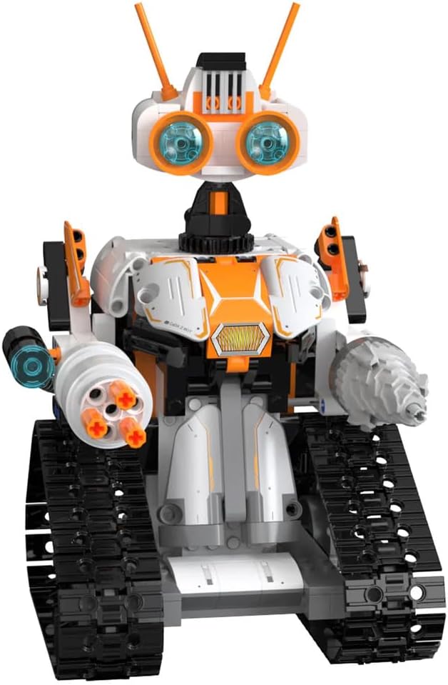 CaDA Z-BOT Remote Control Code Robot - 462 Piece Brick Model Kit C83002W | A fun and creative model to build and use