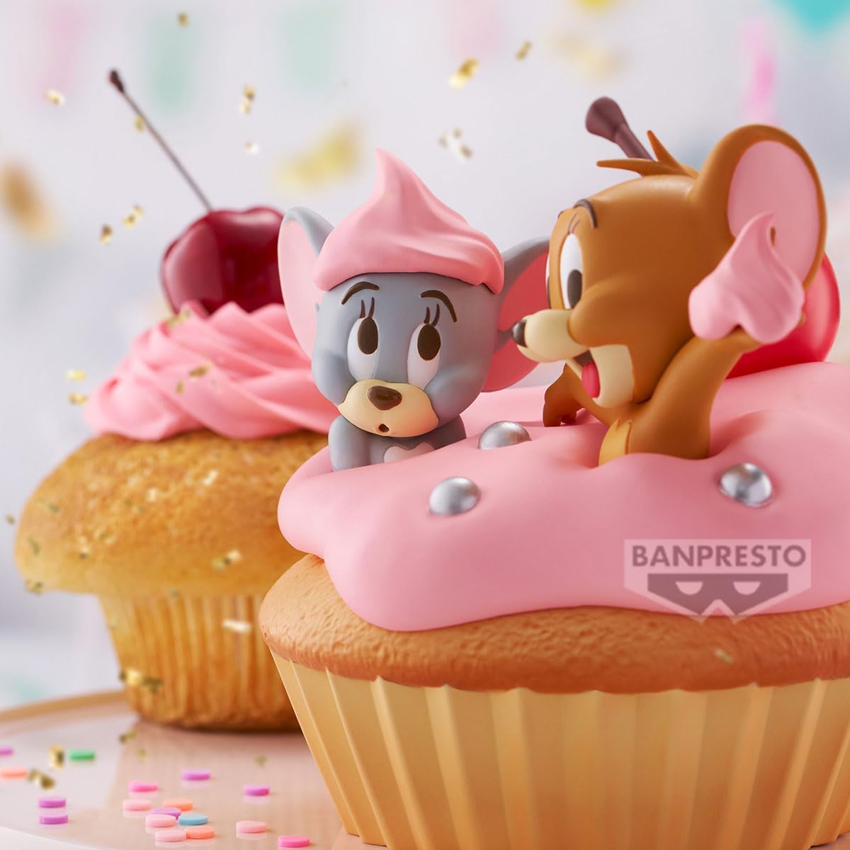 Banpresto - Tom and Jerry - Sweet Cupcake, Soft Vinyl Figure