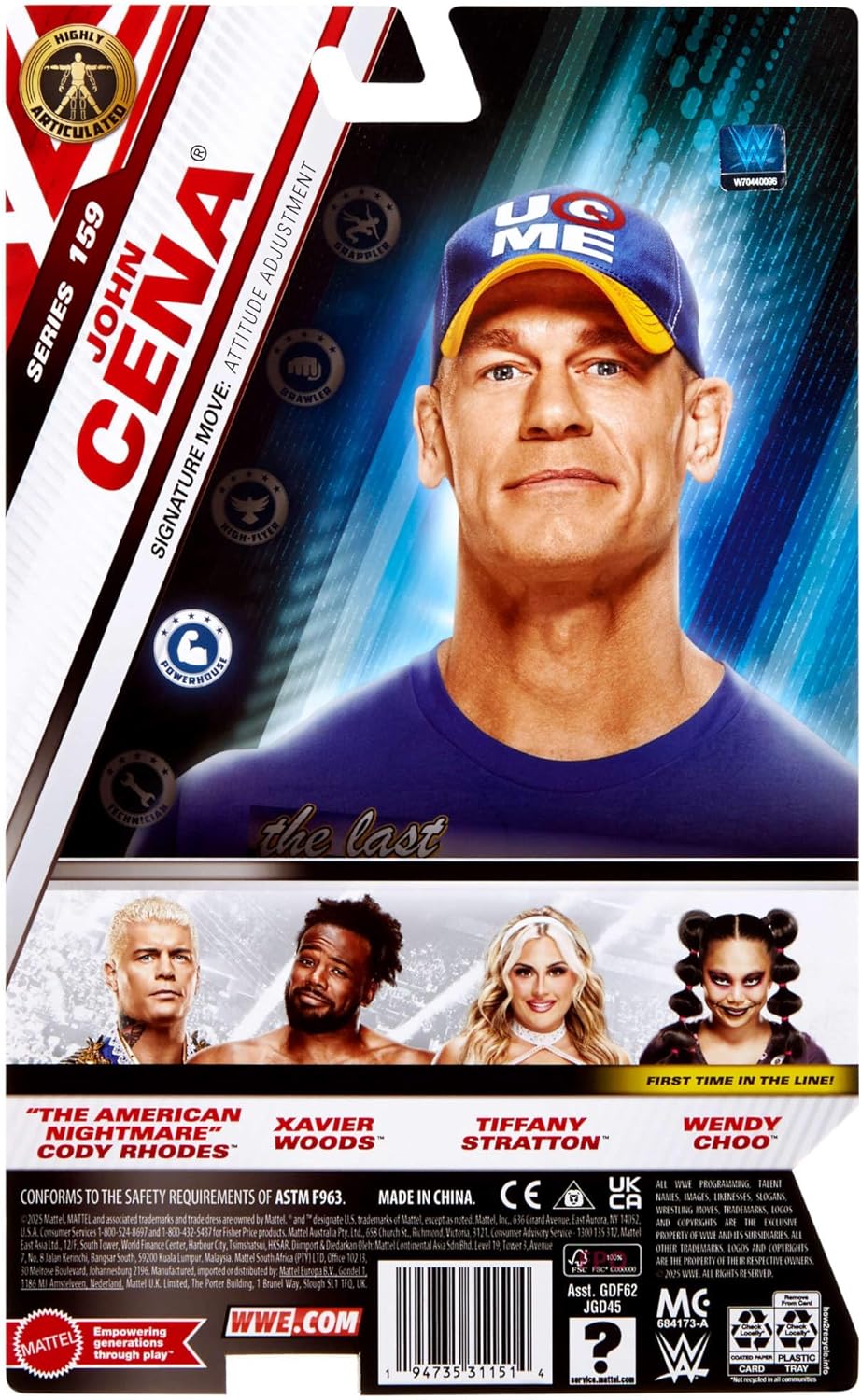 WWE - Basic Figure - John Cena /Toys