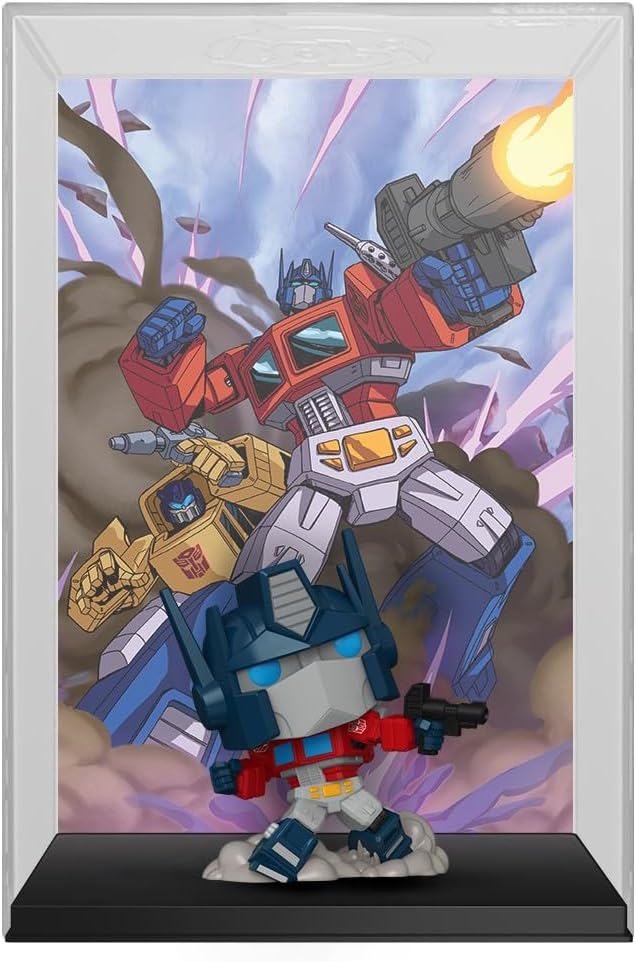 Funko Pop! Comic Cover: Transformers X MTG - Optimus Prime - Vinyl-Sammelfigur - Geschenkidee - Offizielle Handelswaren - Spielzeug Für Kinder und Erwachsene - Cartoon Fans - Modellfigur Für Sammler