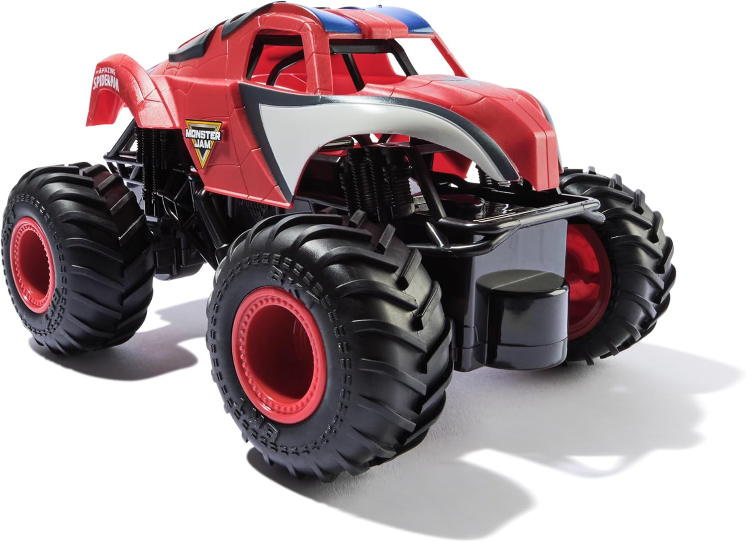 Monster Jam, Marvel Spider-Man RC, Ferngesteuerter Truck im Spider-Man-Design, für drinnen und draußen, Maßstab 1:24, ab 3 Jahren