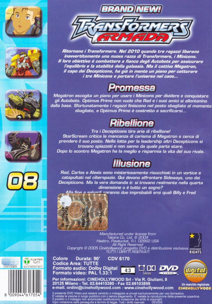 Transformers Armada Volume 08