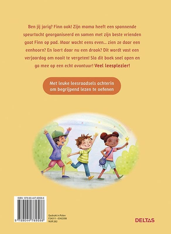 Deltas - Leesboek Voor Beginnende Lezers - Hoera ik ben Jarig
