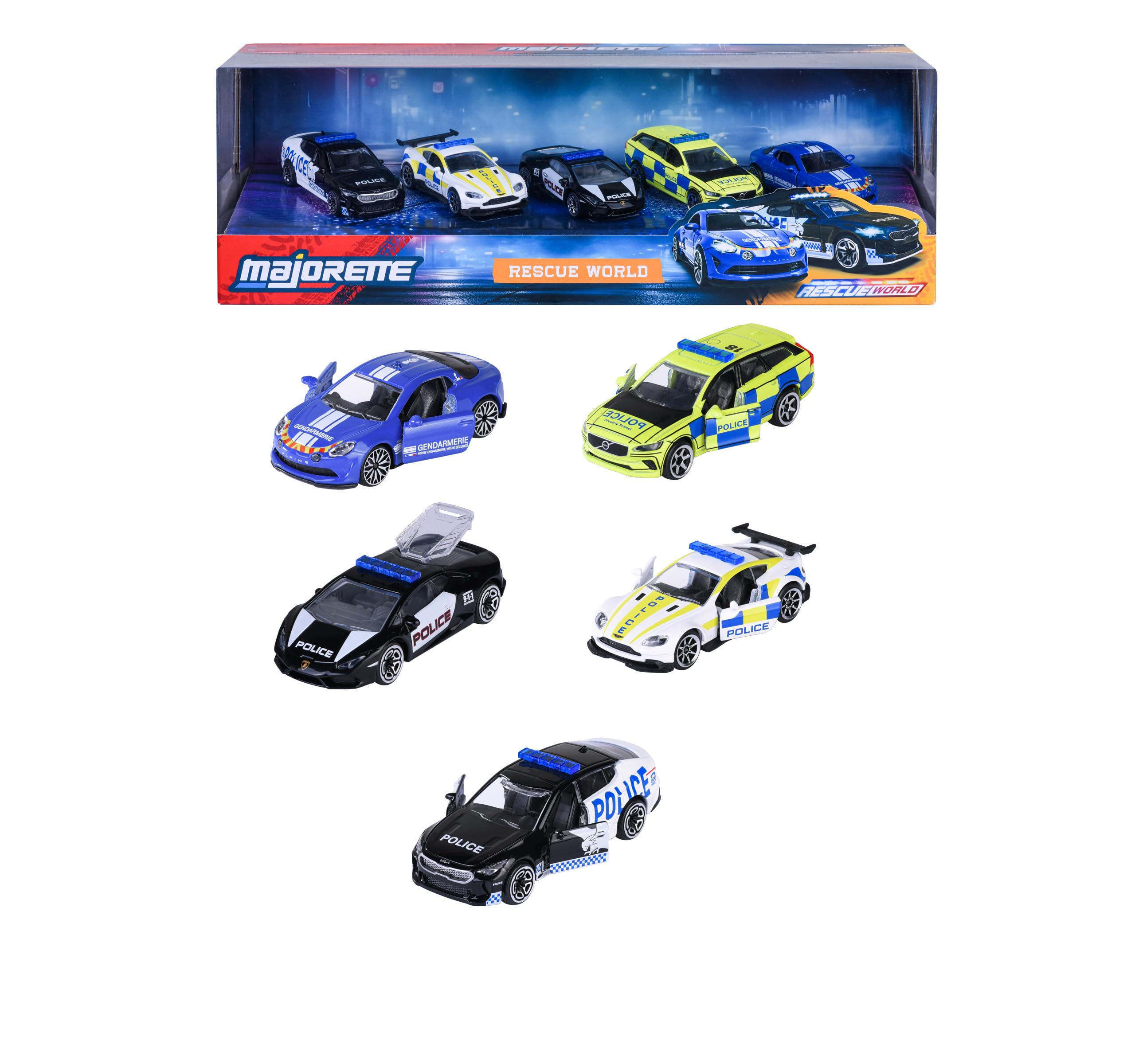 Majorette - Rescue World 5 Pieces Giftpack (8503105001)