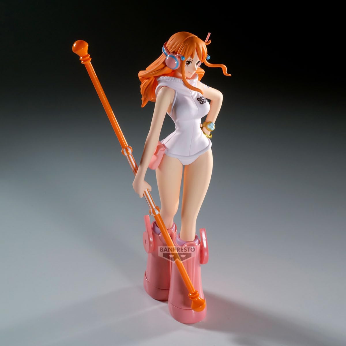 Banpresto Actionfigur Nami One Piece, The Shukko, 16 cm, Mehrfarbig, BP29204P, Sammlerfigur, optimal für Anime-Fans