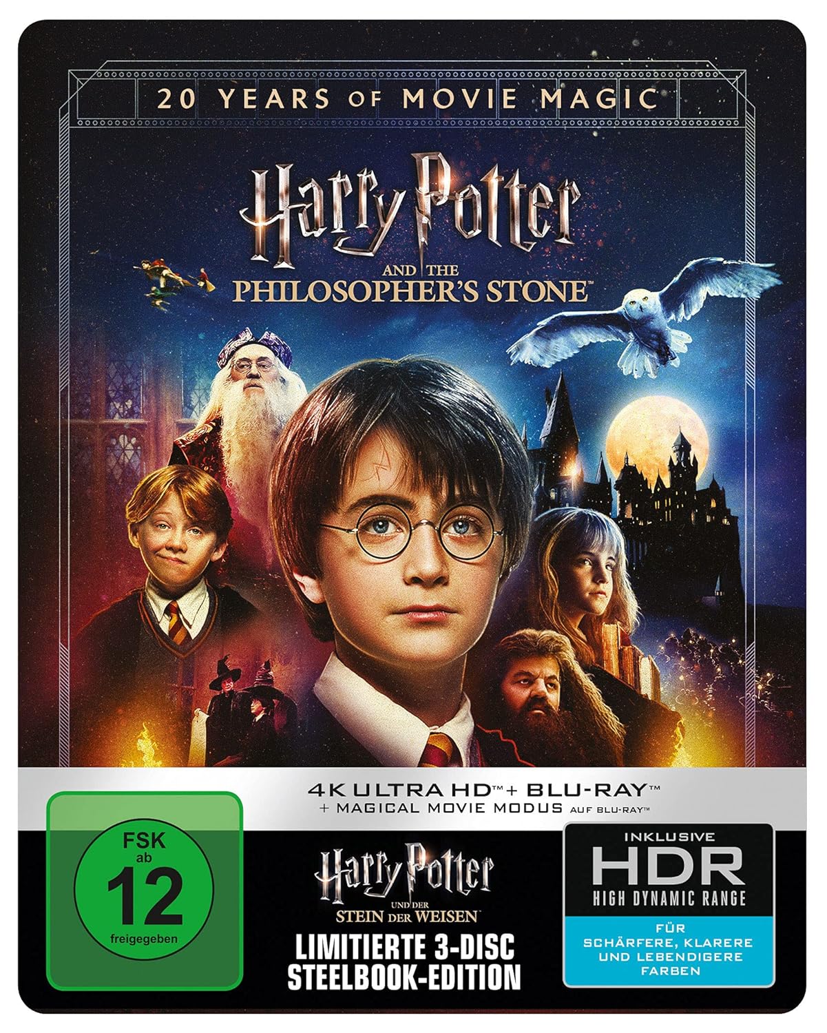 Harry Potter und der Stein der Weisen (Magical Movie Modus) - Steelbook