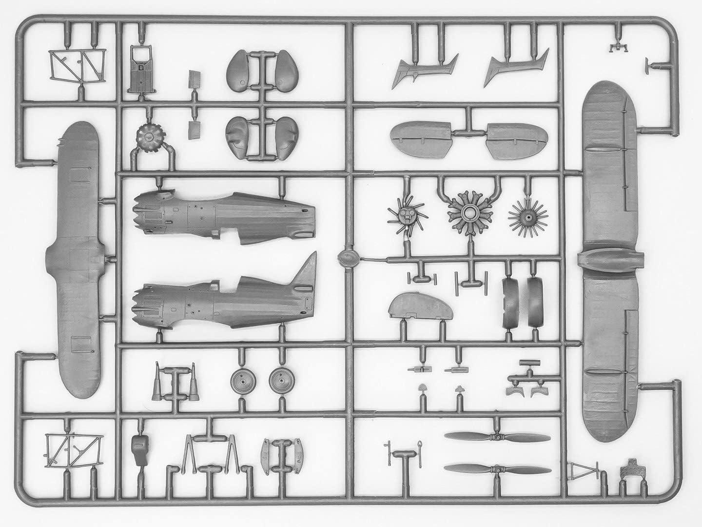 ICM 1:72 - I-15 Chato, ES Air Force Biplane Fighter