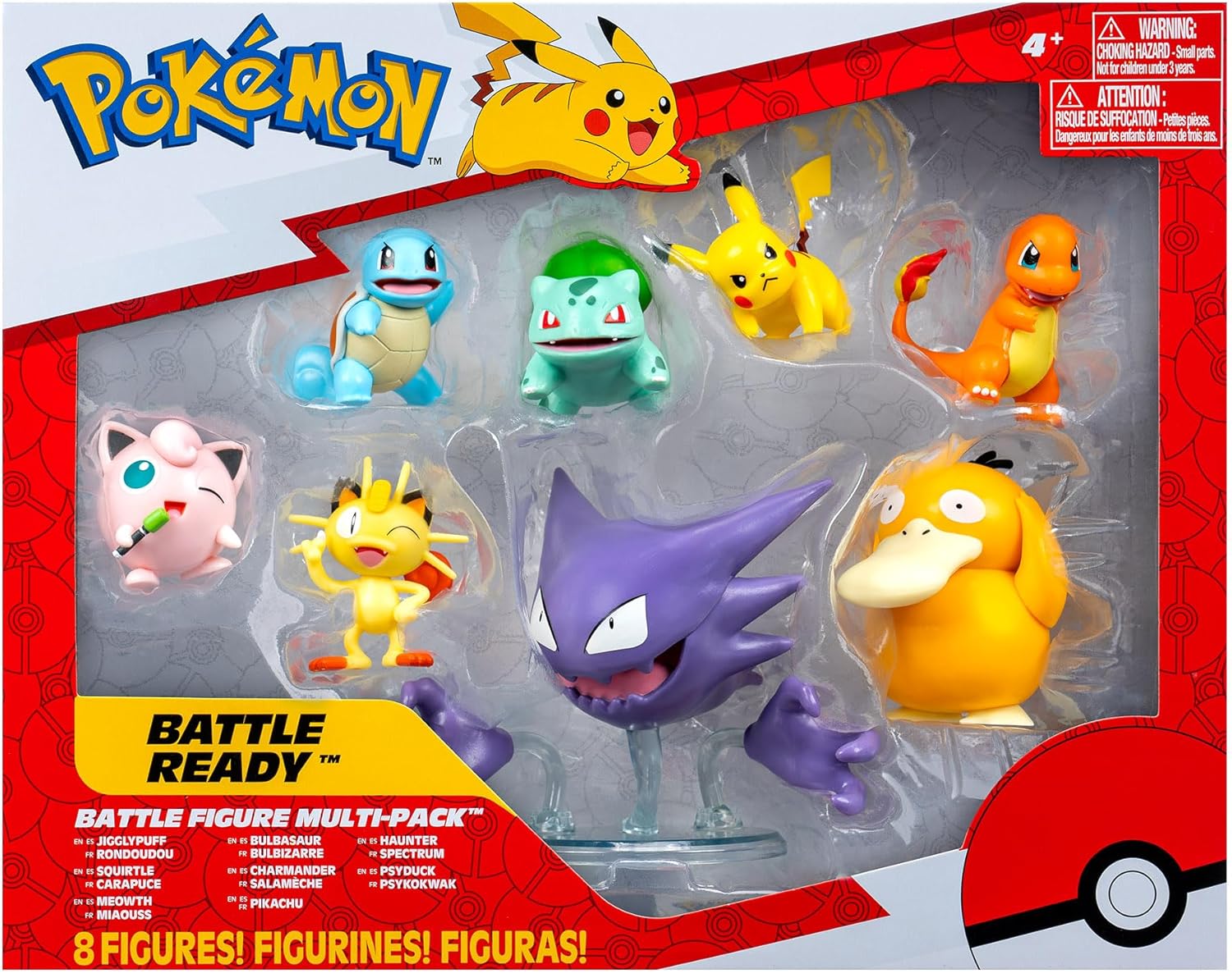 Wicked Cool Toys Pokemon Battle Figure 8 Pack Pokemon Battle Figure 8 Pack