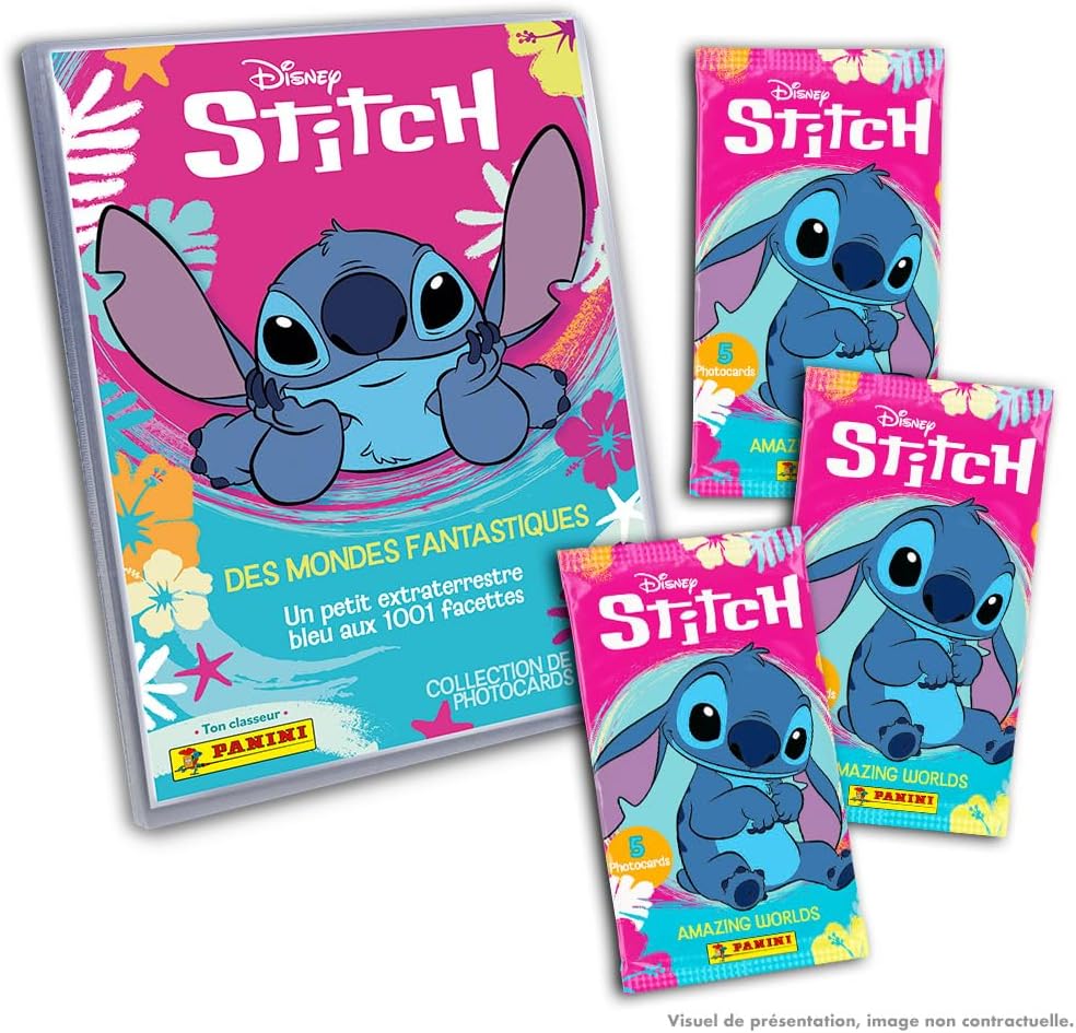 Panini Stitch PHOTOCARDS Starter Pack (Ordner + 3 Hüllen