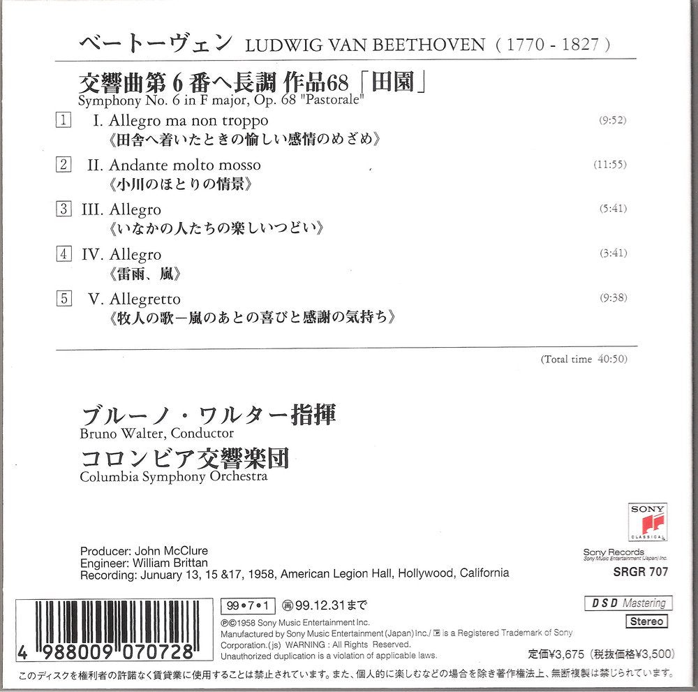 Beethoven: Sym.No.6