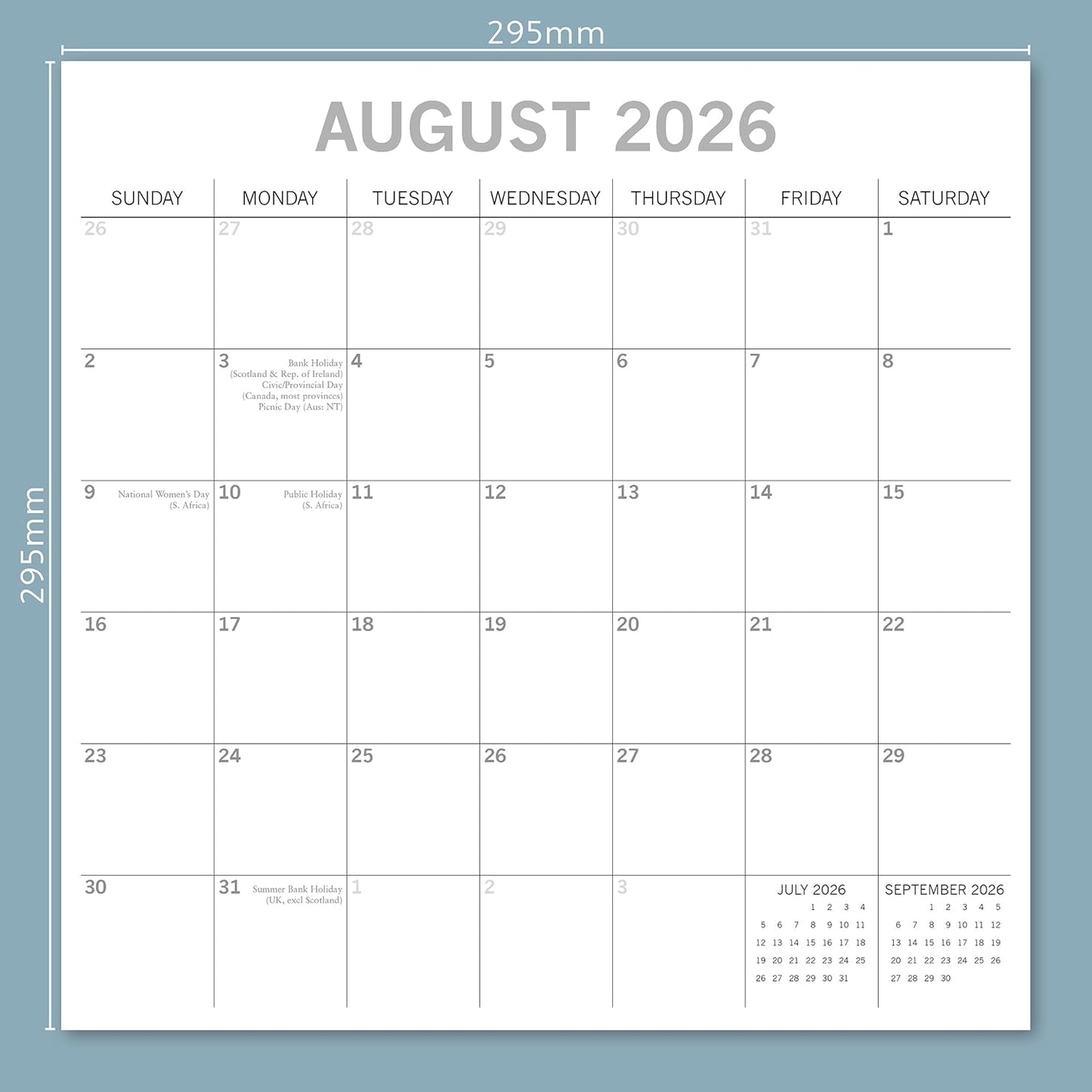 Banksy 2026 – 16-Monatskalender: Original Gifted Stationery-Kalender (Wall-Kalender