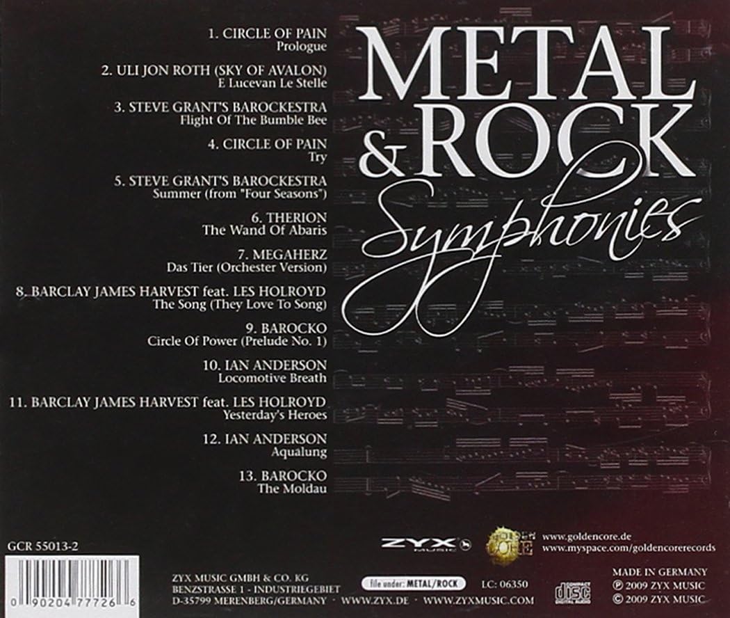 Metal & Rock Symphonies