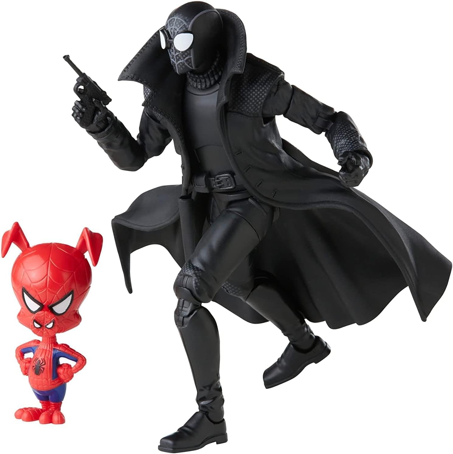 Hasbro Marvel Legends Series Spider-Man 60th Anniversary Spider-Man Noir and Spider-Ham 15 cm Action Figures, 2 Accessories, Multicolor (F3443