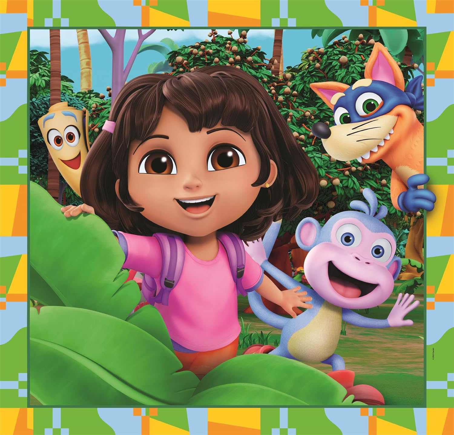 Clementoni Puzzle 3x48 Dora the Explorer, 144 pieces, Puzzle for Kids 5+ years, Made in Italy, 25078