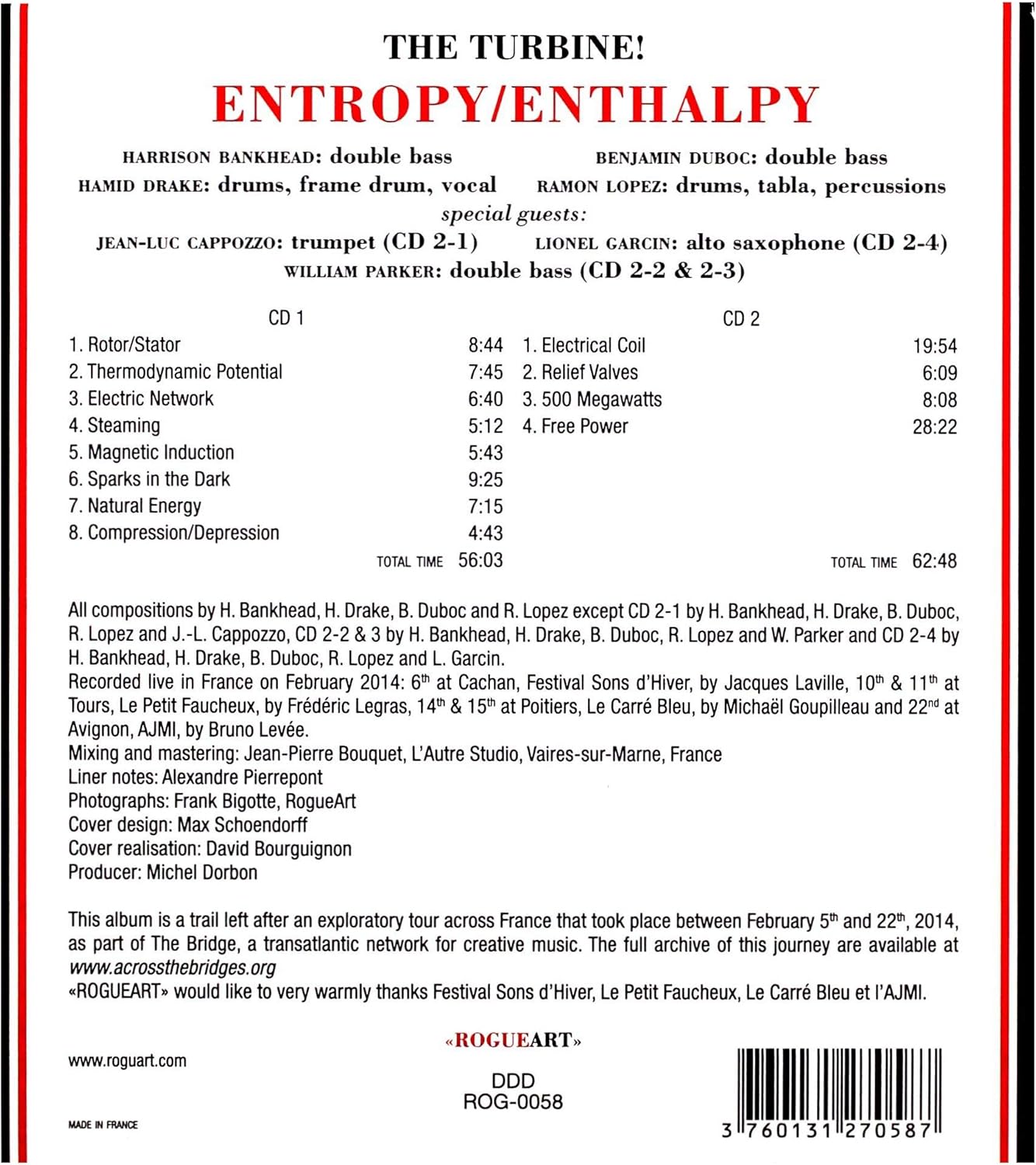Entropy/Enthalpy