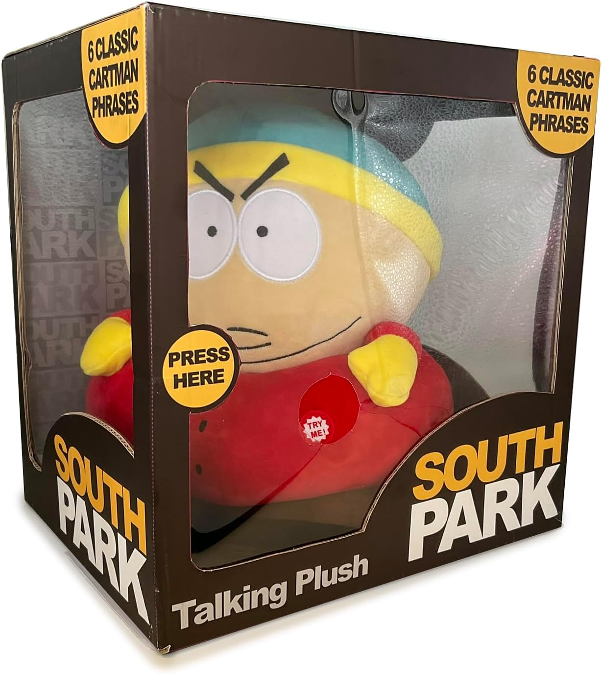Khadou South Park Talking Cartman 30cm - 6 Classic Cartman Phrases
