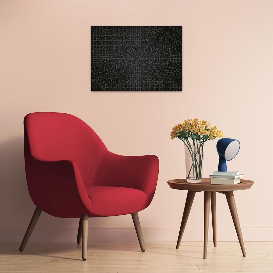 Ravensburger Erwachsenenpuzzle 736 Teile - Krypt Black