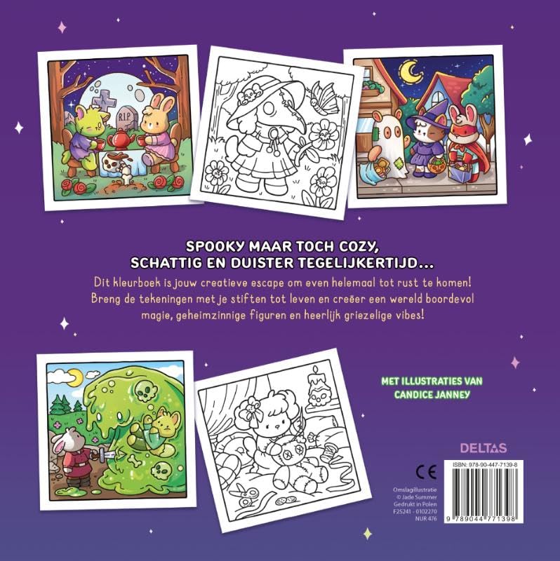 Spooky Moments - Een cozy kleurboek