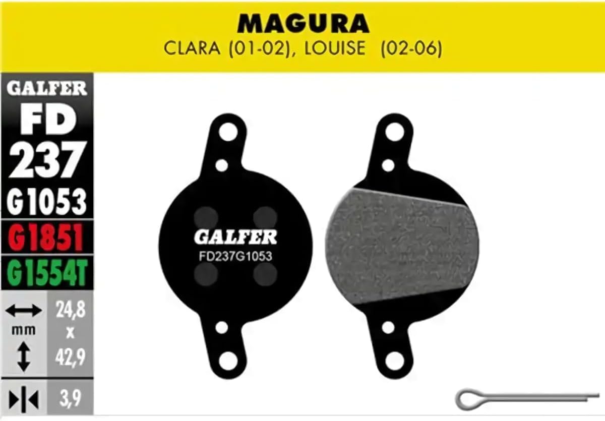 GALFER Bike Standard Brake Pad Magura Clara/Louise