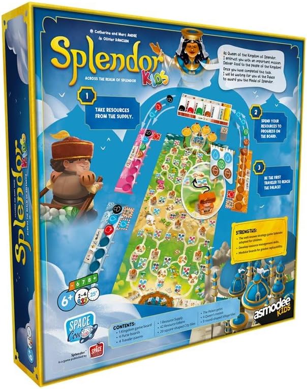 Asmodee | Splendor Kids | Board Game | Ages 6+ | 2-4 Players | 30 Minutes Playing Time
