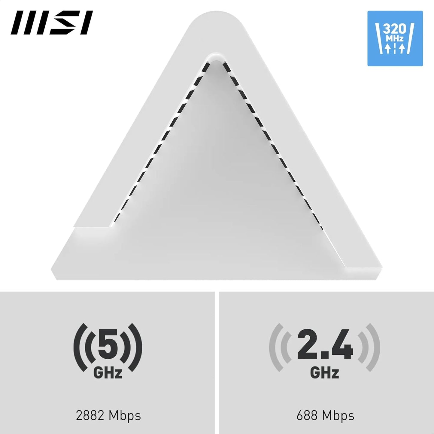 Msi Roamii Be Lite Mesh System -1 Pack